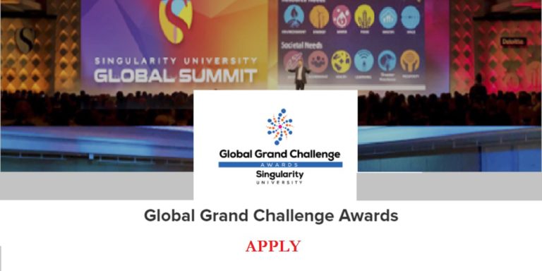 Singularity University Global Grand Challenge Accepting 2017 Applications: Zenvus Recommends