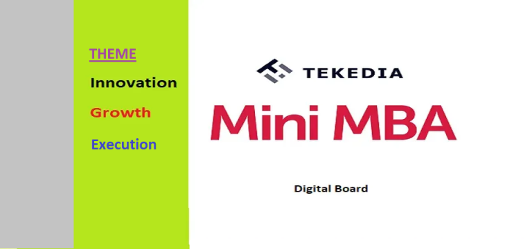 Digital Board for Tekedia Mini-MBA (Registered Members Area)