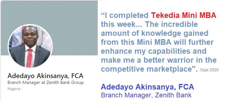 Believe The Words of Legends – And Register for Tekedia Mini-MBA Believe The Words of Legends – And Register for Tekedia Mini-MBA