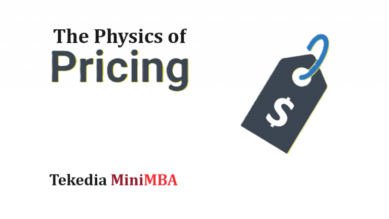 Come and Master the Physics of Pricing at Tekedia Mini-MBA