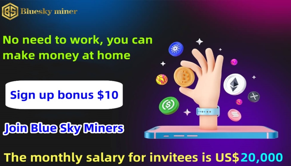 Blue Sky Miner Unveils Groundbreaking Free Cloud Mining Service to ...
