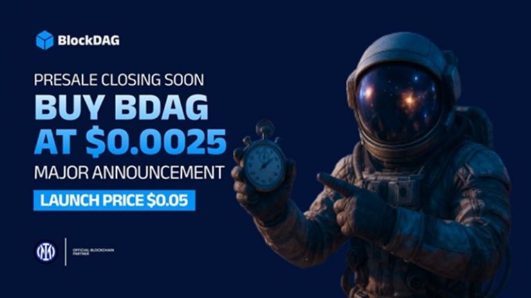 Blockdag reduces the entry price to $ 0.0025 for a limited time before key update, while Celestia (TIA) is late and Fartcoin Surge takes over