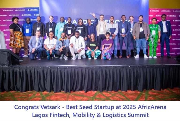 Tekedia Capital's portfolio, Vetsark, wins the best seed startup at 2025 Africarena Lagos Fintech, Mobility & Logistics Summit Tekedia Capital's portfolio, Vetsark, wins the best seed startup at 2025 Africarena Lagos Fintech, Mobility & Logistics Summit