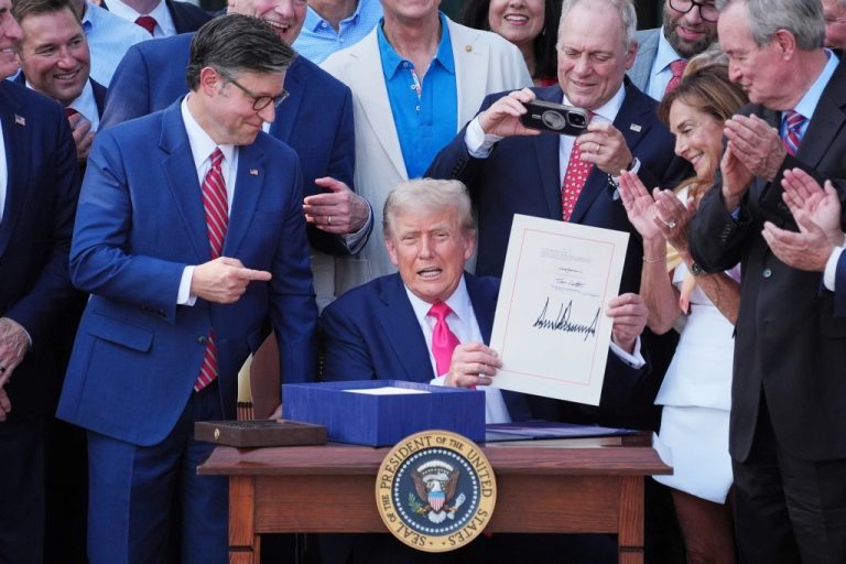 Trump Signs Sweeping Budget Bill Into Law Amid Fireworks, Fury, and Fierce Opposition Trump Signs Sweeping Budget Bill Into Law Amid Fireworks, Fury, and Fierce Opposition