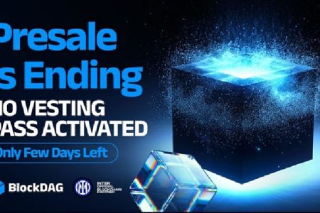 Only 1 Day Left! BlockDAG’s NO VESTING PASS Offer Ending! Kaspa Jumps 10% & Chainlink Soars 22%